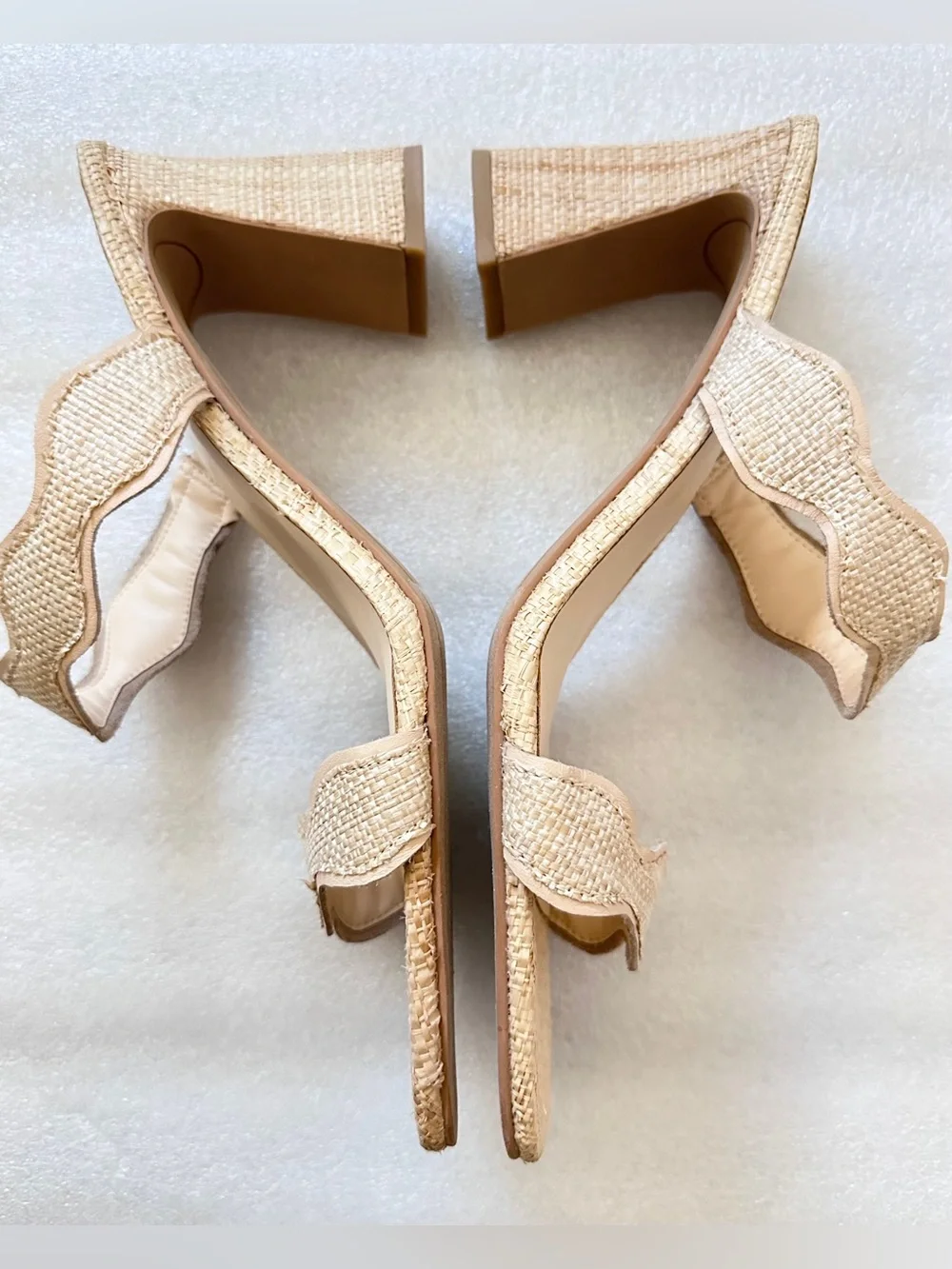Dolce Vita Heeled Mule Sandals Light Natural size 13